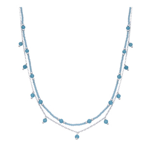 Collar Aira acabado plata