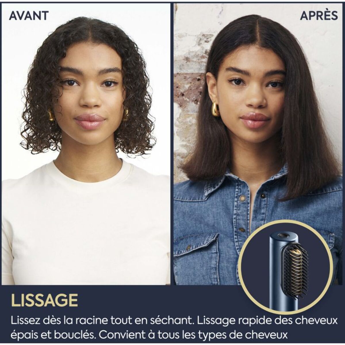 Sèche cheveux professionnel BABYLISS Multistyler Air Wand AS6550E