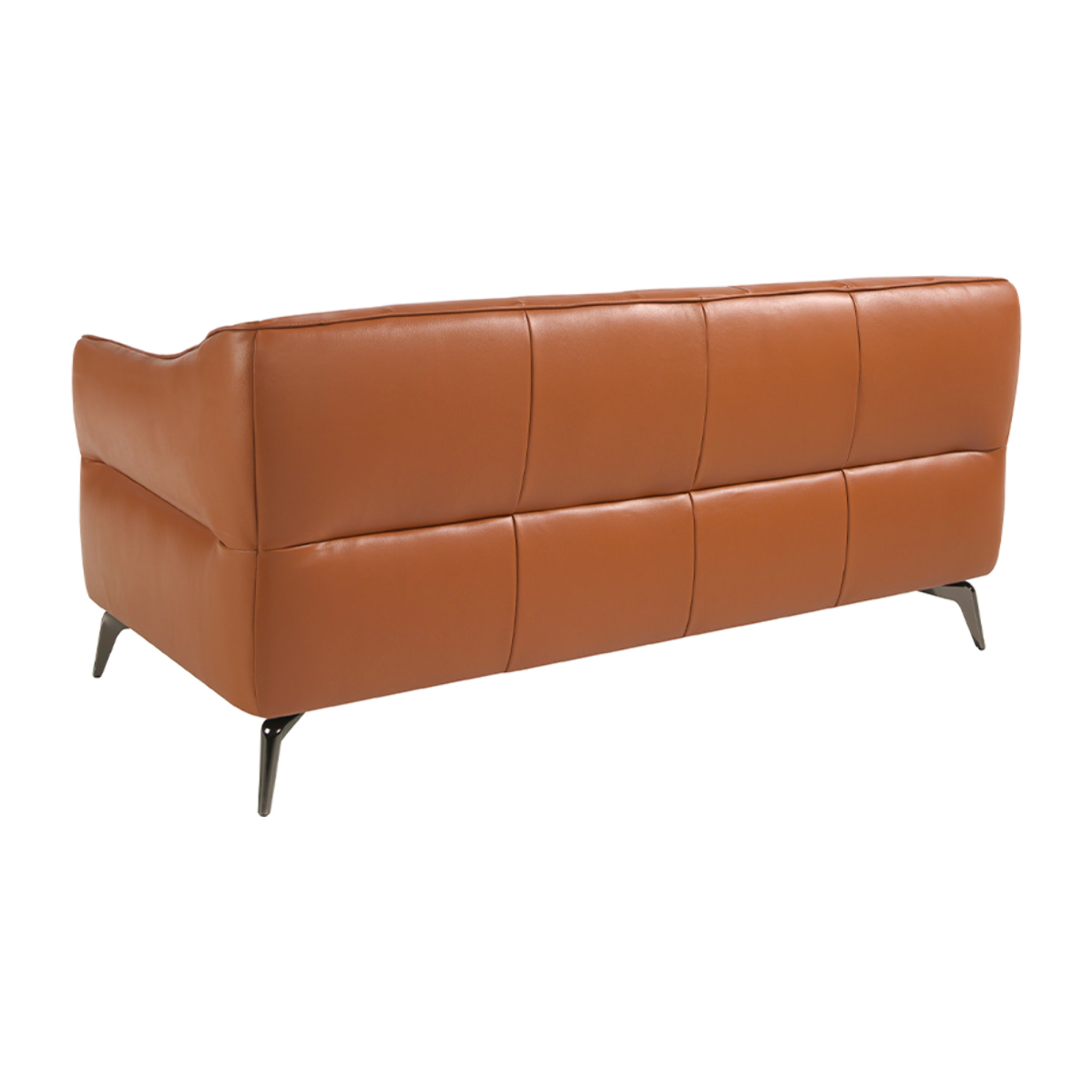 Sofá 2 plazas Angel Cerda en piel de vacuno 171x95x77cm