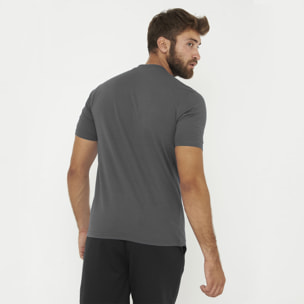 T-shirt in cotone da uomo EUPHORIA grigio scuro