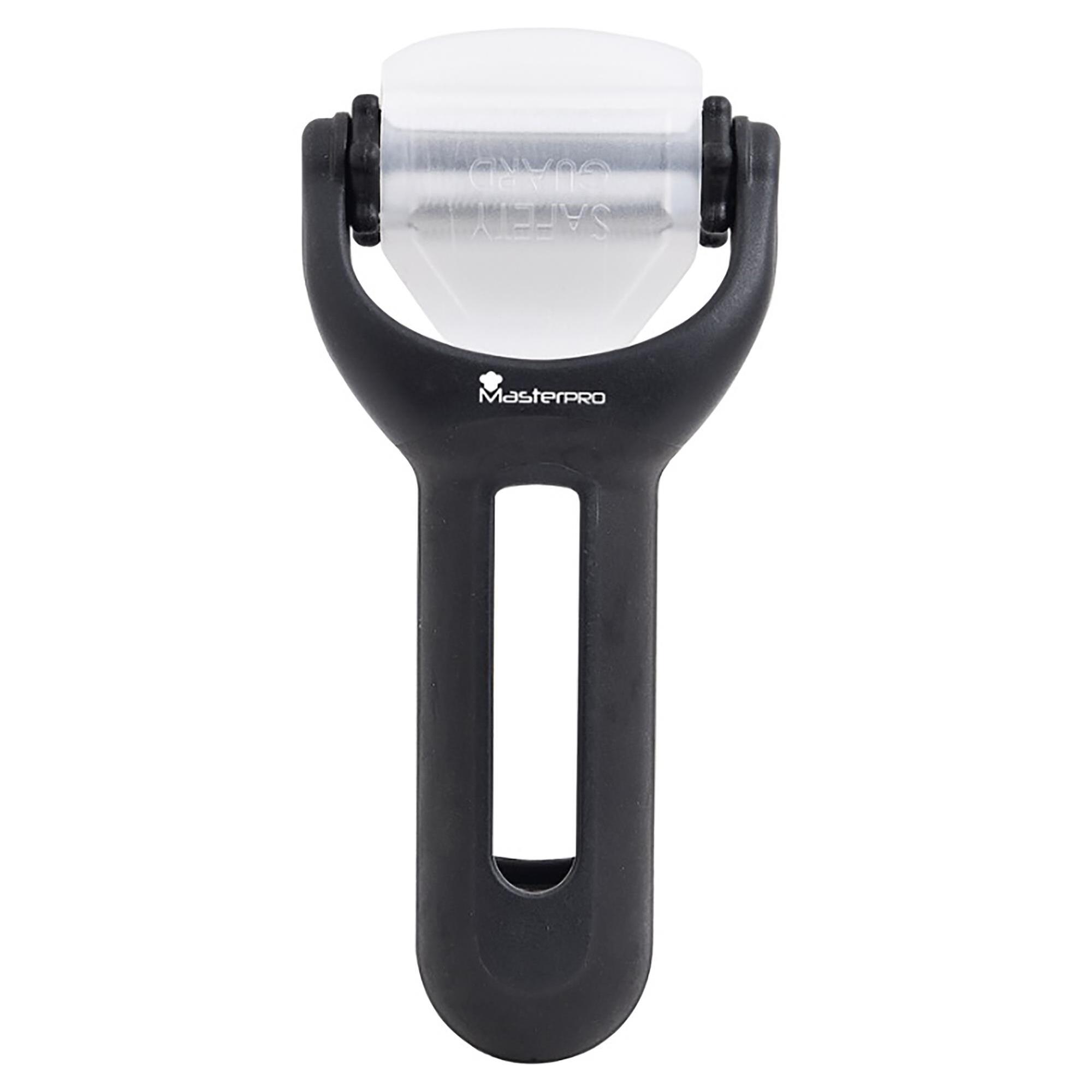 Pelador multiple en acero inoxidable foodies color negro masterpro