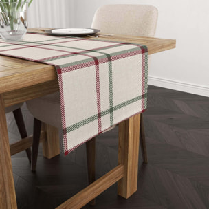 Chemin de table en velours Cuadros Navidad