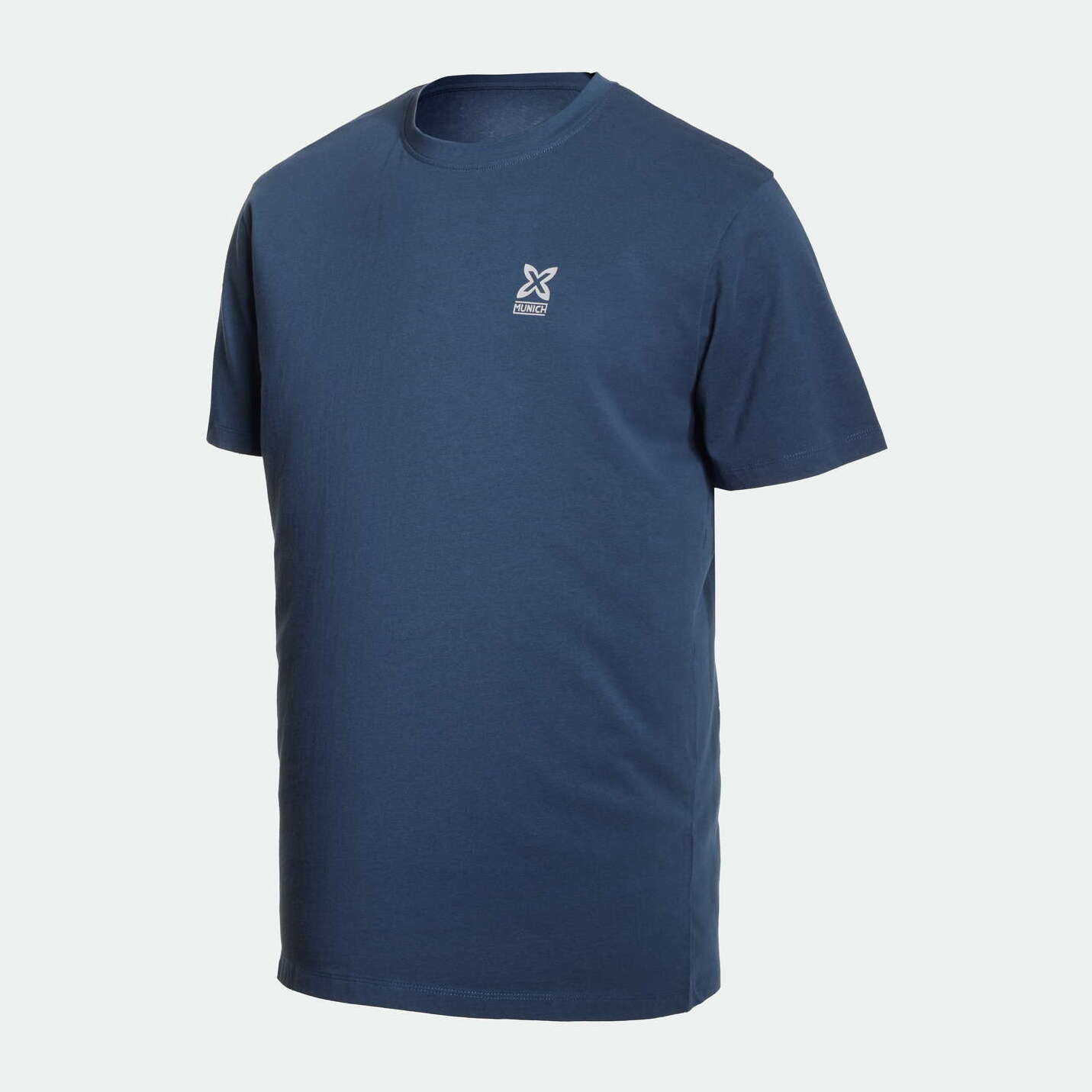 Camiseta MUNICH de algodón azul marino
