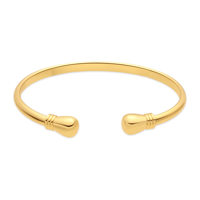Pulsera Sanee acabado oro amarillo 18k