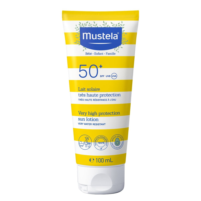Solaire - Lait Solaire Très Haute Protection SPF50+