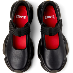 Bailarinas - CAMPER Karst 2 - Negro - Cuero liso