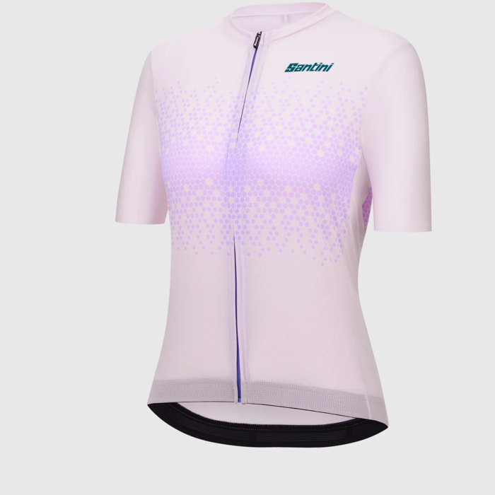 Moon Maillot Manches Courtes Femme - Lilas