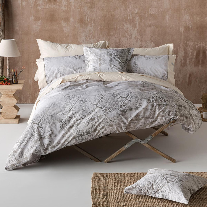 Housse de couette en coton ALAIN - beige - vendue seule