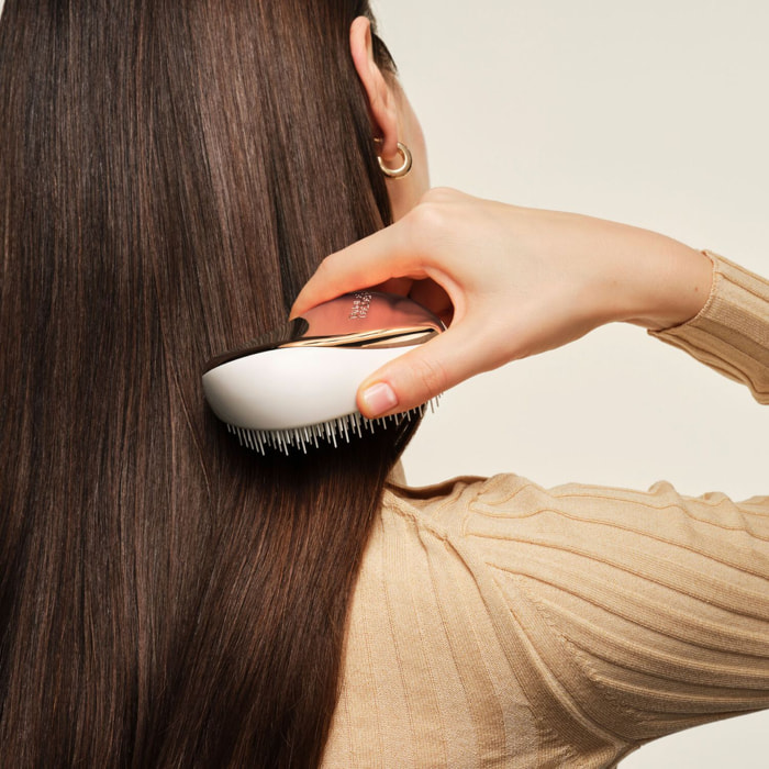Compact Styler - Brosse à Cheveux Rose Gold Cream Luxe