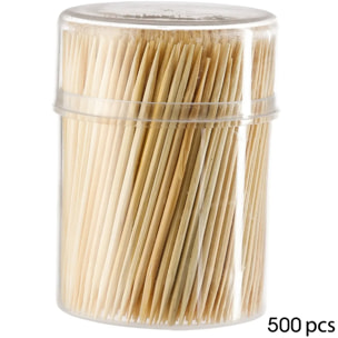 2 boîtes 500 cure-dents bambou