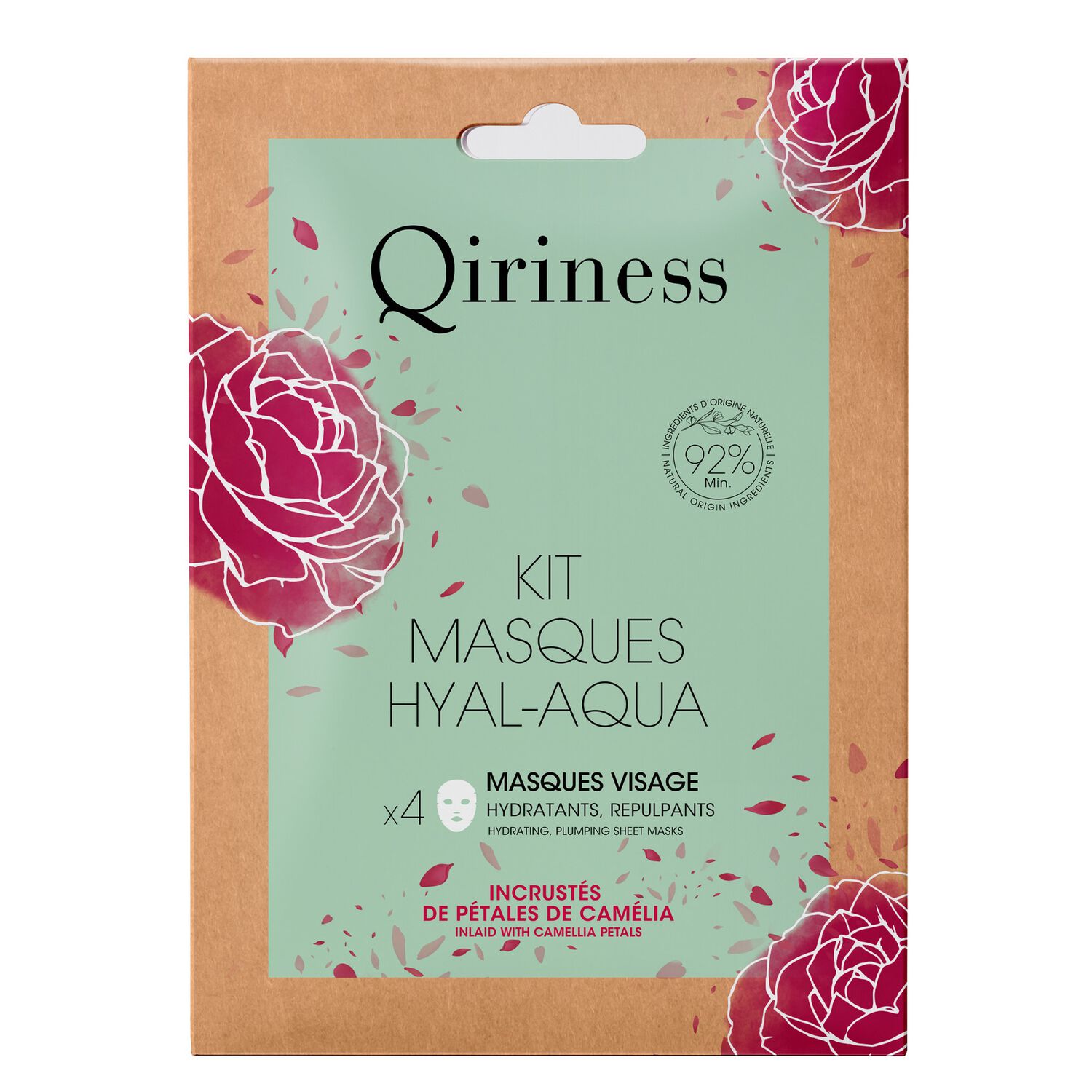 Kit Masques Hyal-Aqua - Masques Visage Hydratants Repulpants