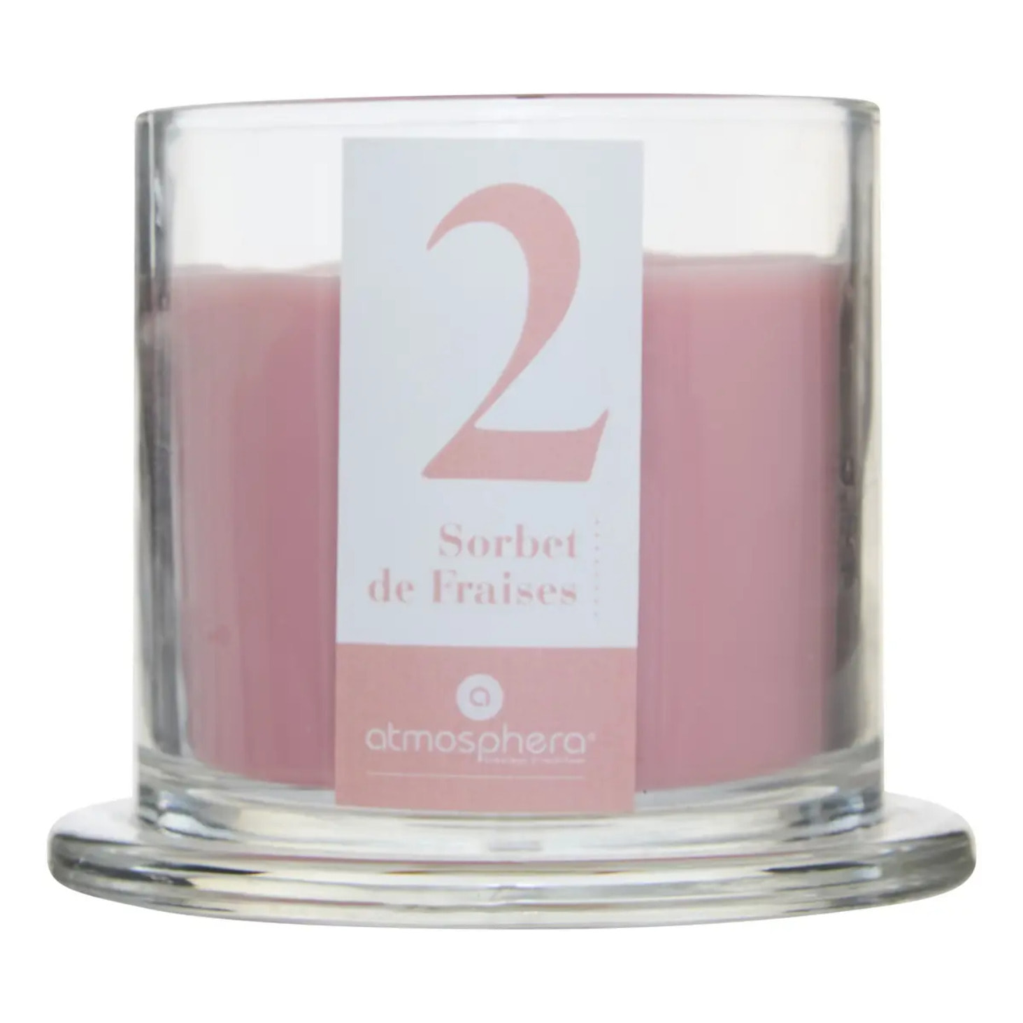 Bougie parfumée 238g Numia Sorbet de Fraises