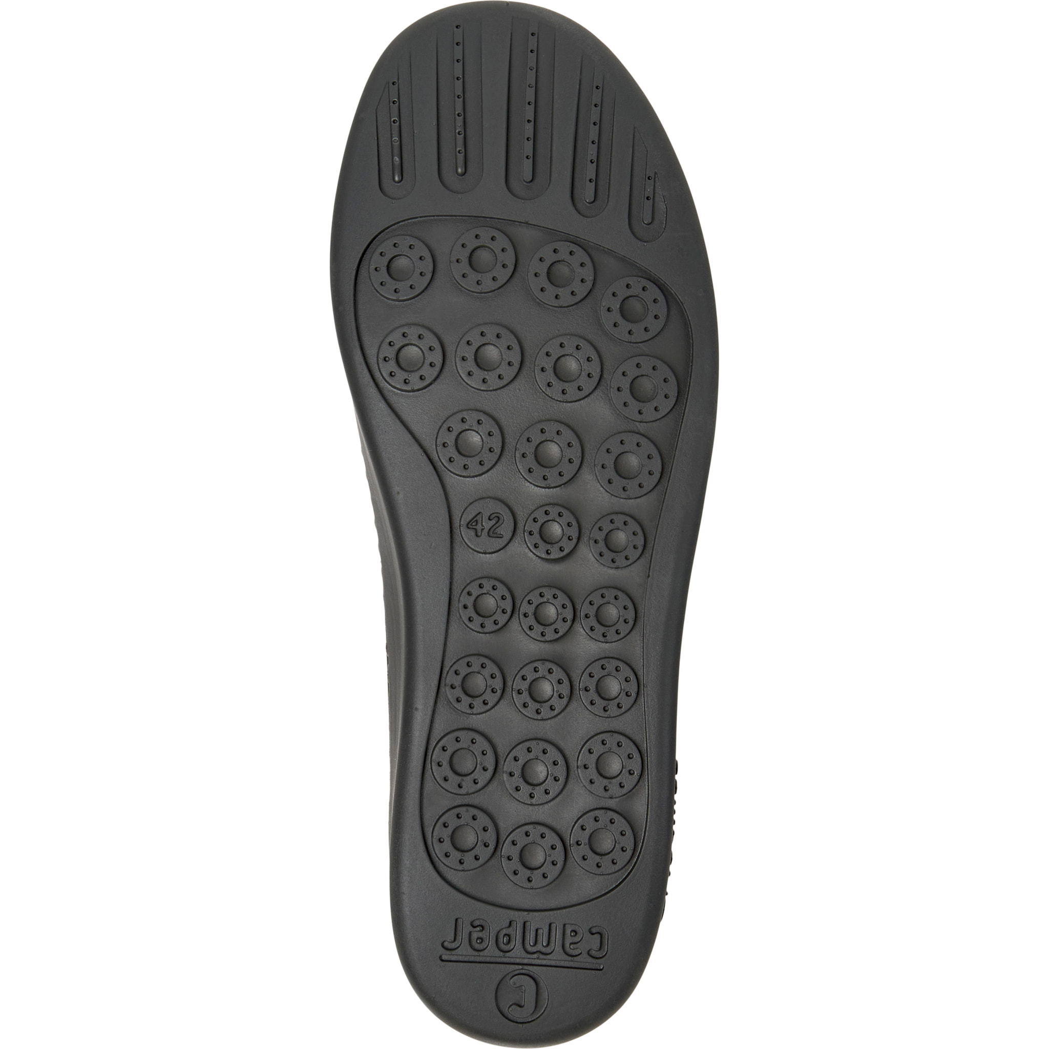 Zapatos de cordones - CAMPER Peu Touring - Marron - Cuero liso