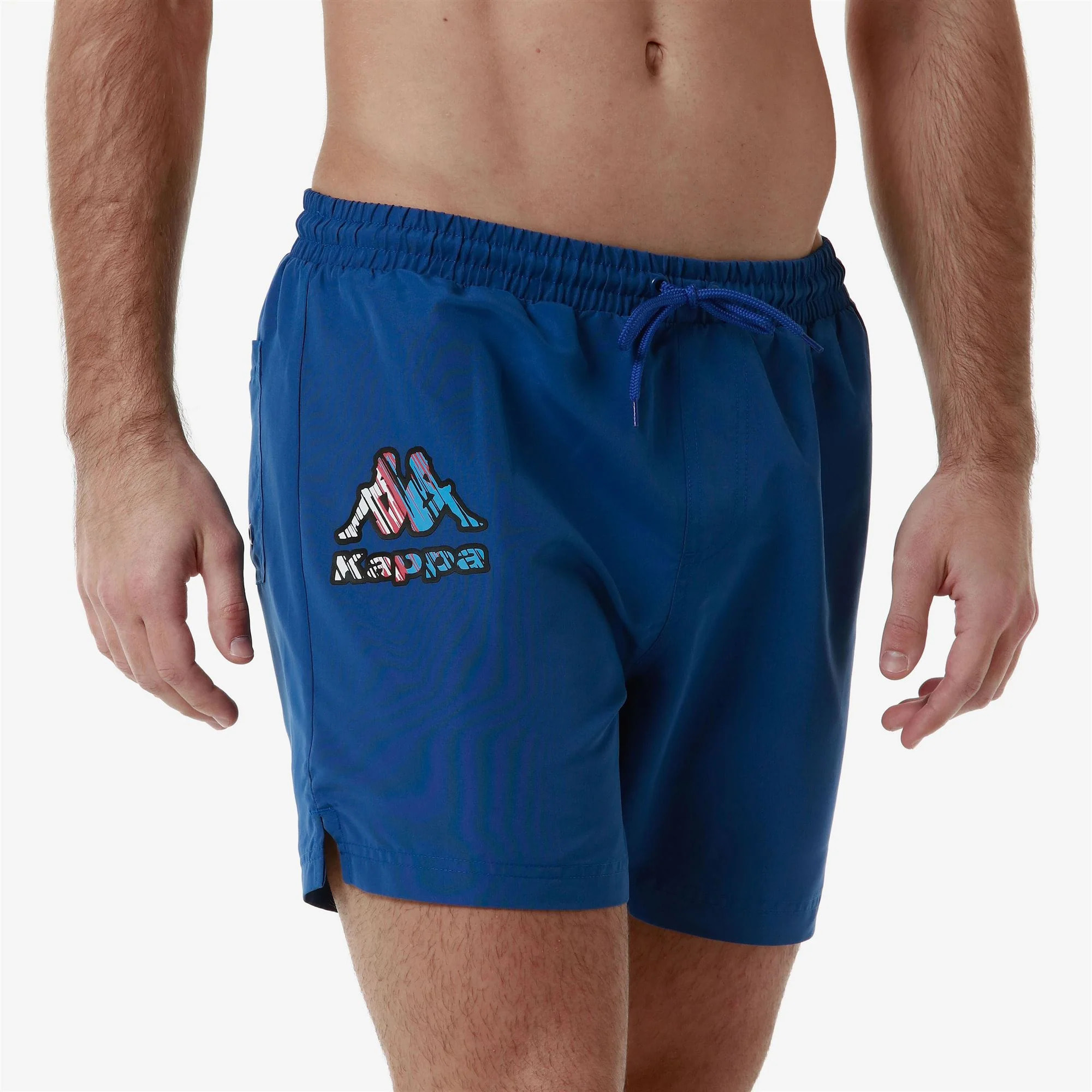 Kappa - Costumi da Bagno Uomo Blu - Logo Friogo