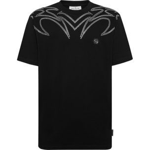 PHILIPP PLEIN Camiseta de cuello redondo y manga corta