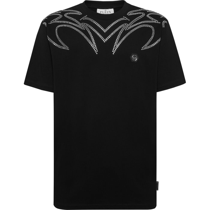 PHILIPP PLEIN Camiseta de cuello redondo y manga corta