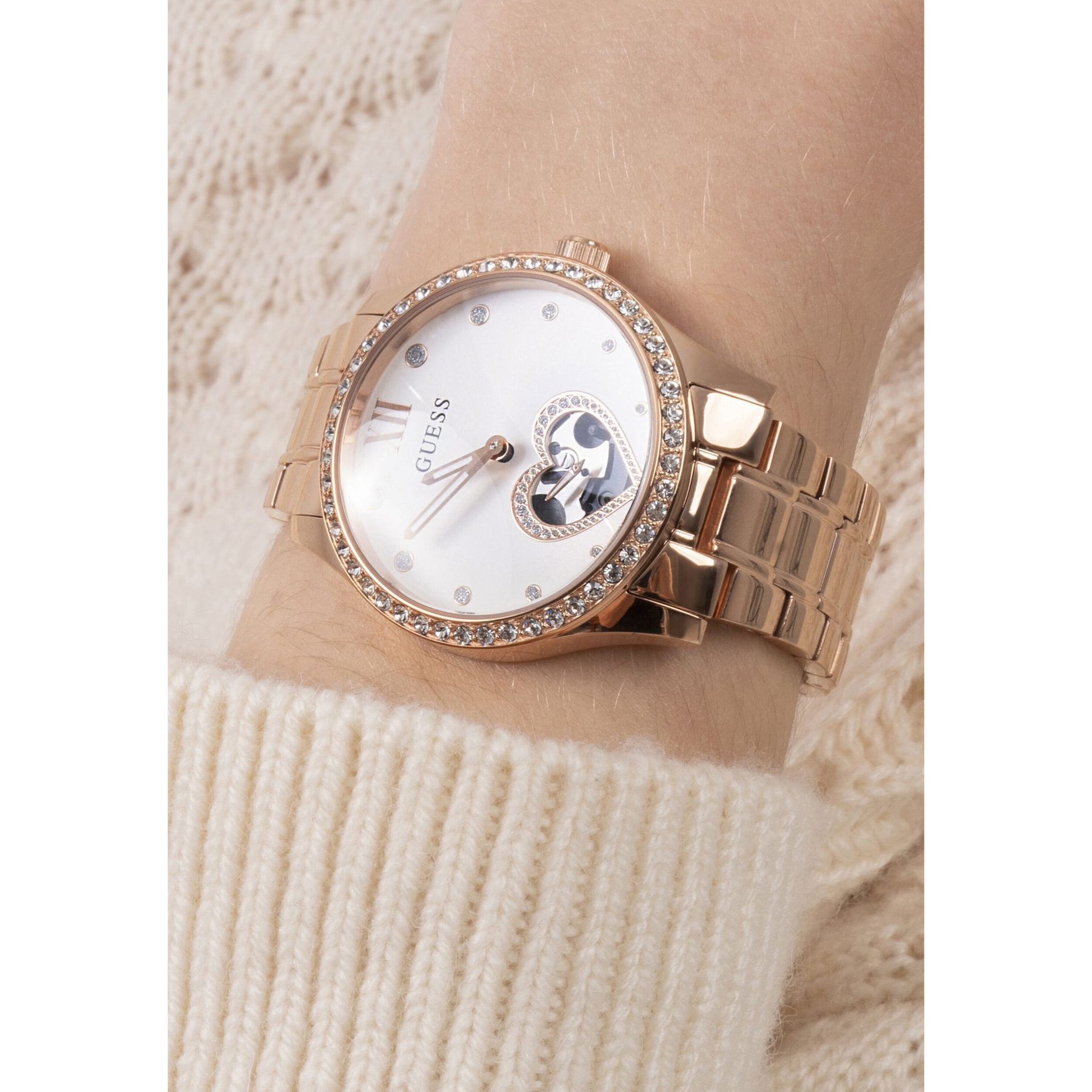 Guess Reloj Analógico De Cuarzo. Gt Be Loved