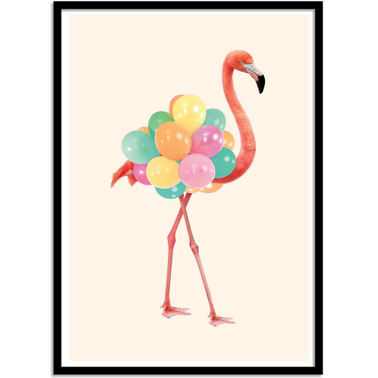 Affiche - Flamingo Party - Paul Fuentes