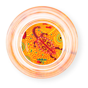 Set 6 Bicchieri Excelsa – Aboriginal, Vetro Multicolore