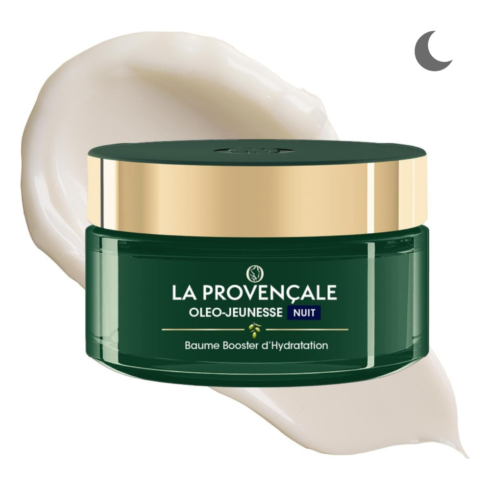 La Provençale Oleo-Jeunesse - Baume Booster d'Hydratation Anti-âge Certifié Bio - Omégas d'huile d'Olive verte - Tous types de