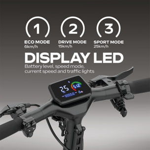 Trottinette Électrique Adulte UrbanGlide  AR6 DUO Moteur -  2600W -  Autonomie Jusqu'a 80 km - Pneu Cross 10" Tubeless - Batterie 54V/18Ah - Poids 30Kg