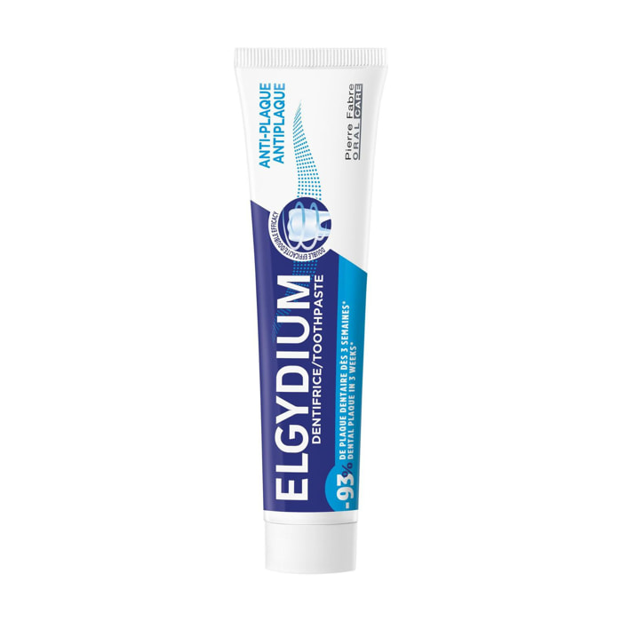 Elgydium - Duo Dentifrice Anti-Plaque 2 X 75 ml