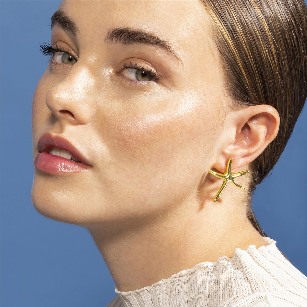 Pendientes Lux by Lux acabados en Oro Amarillo de 18 Kts