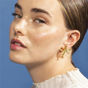 Pendientes Lux by Lux acabados en Oro Amarillo de 18 Kts