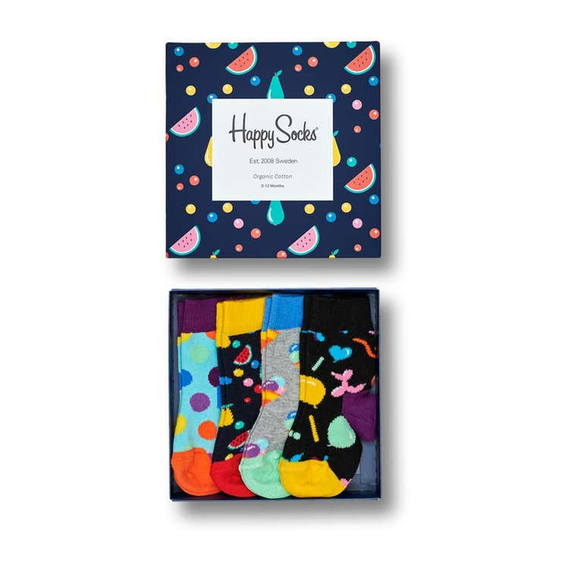 Calcetines kids 4-pack fruit salad gift set