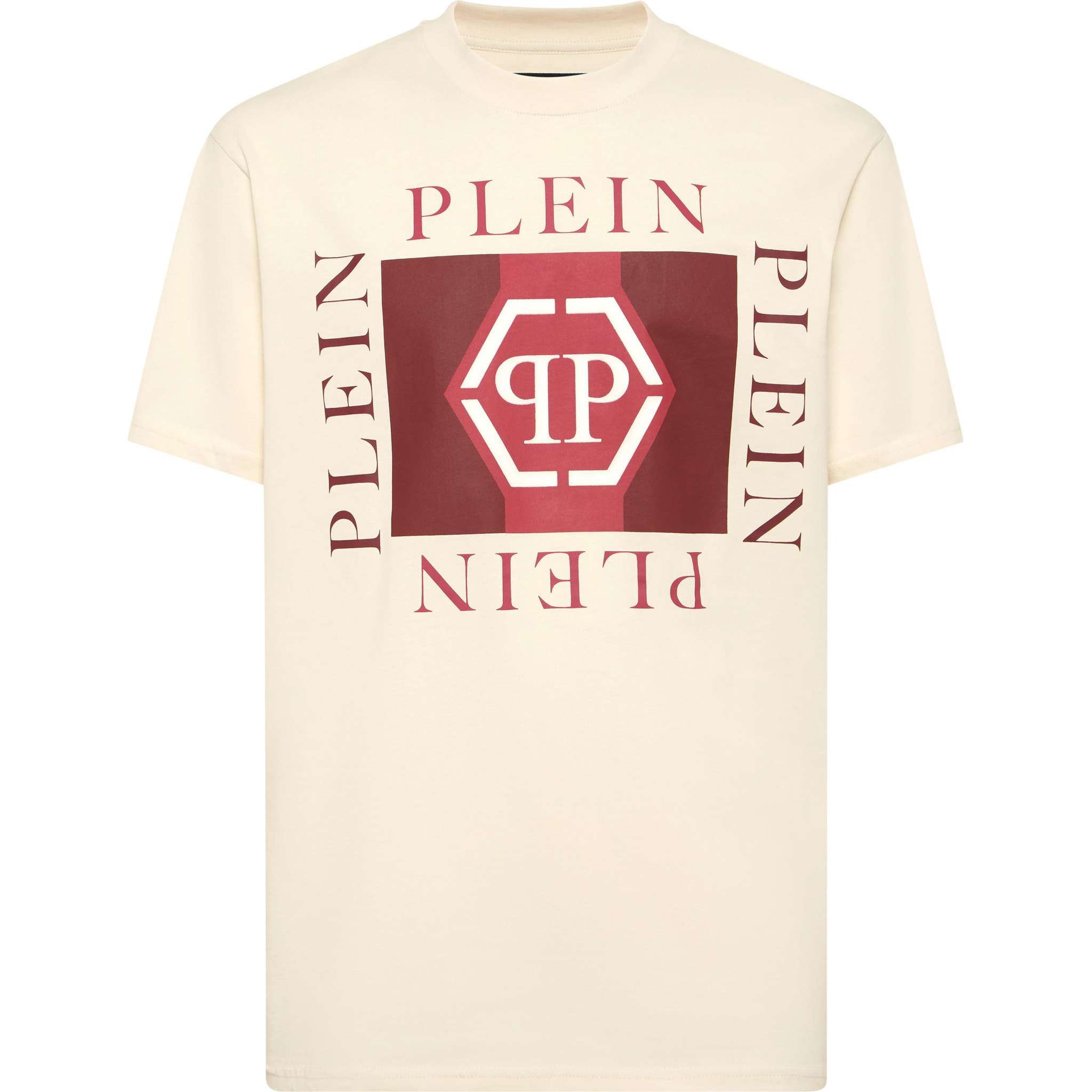 PHILIPP PLEIN Camiseta Cuello Redondo Ss HEXAGON