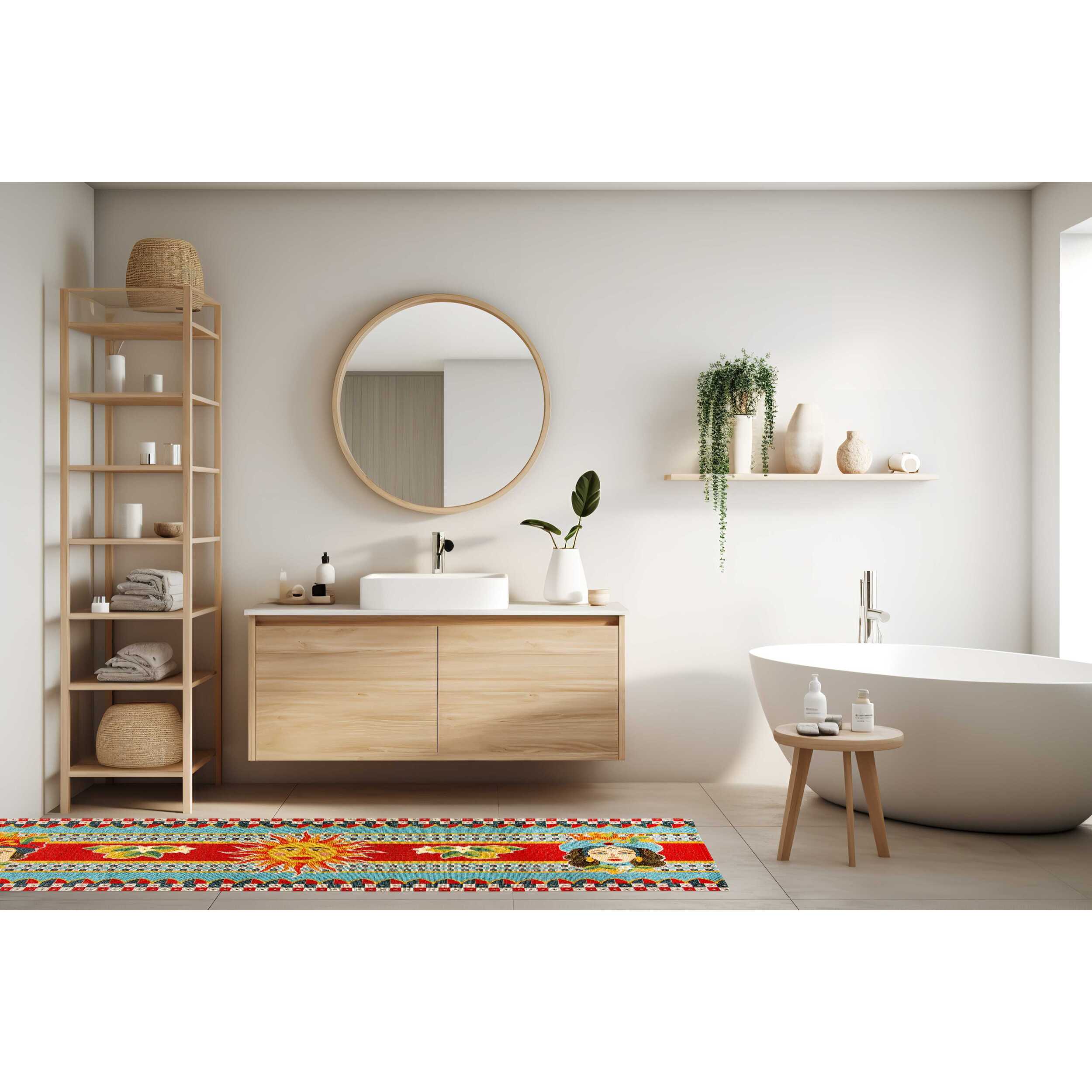 Tappeto Excelsa Sicilian Rhapsody in poliestere 55x180 cm multicolore