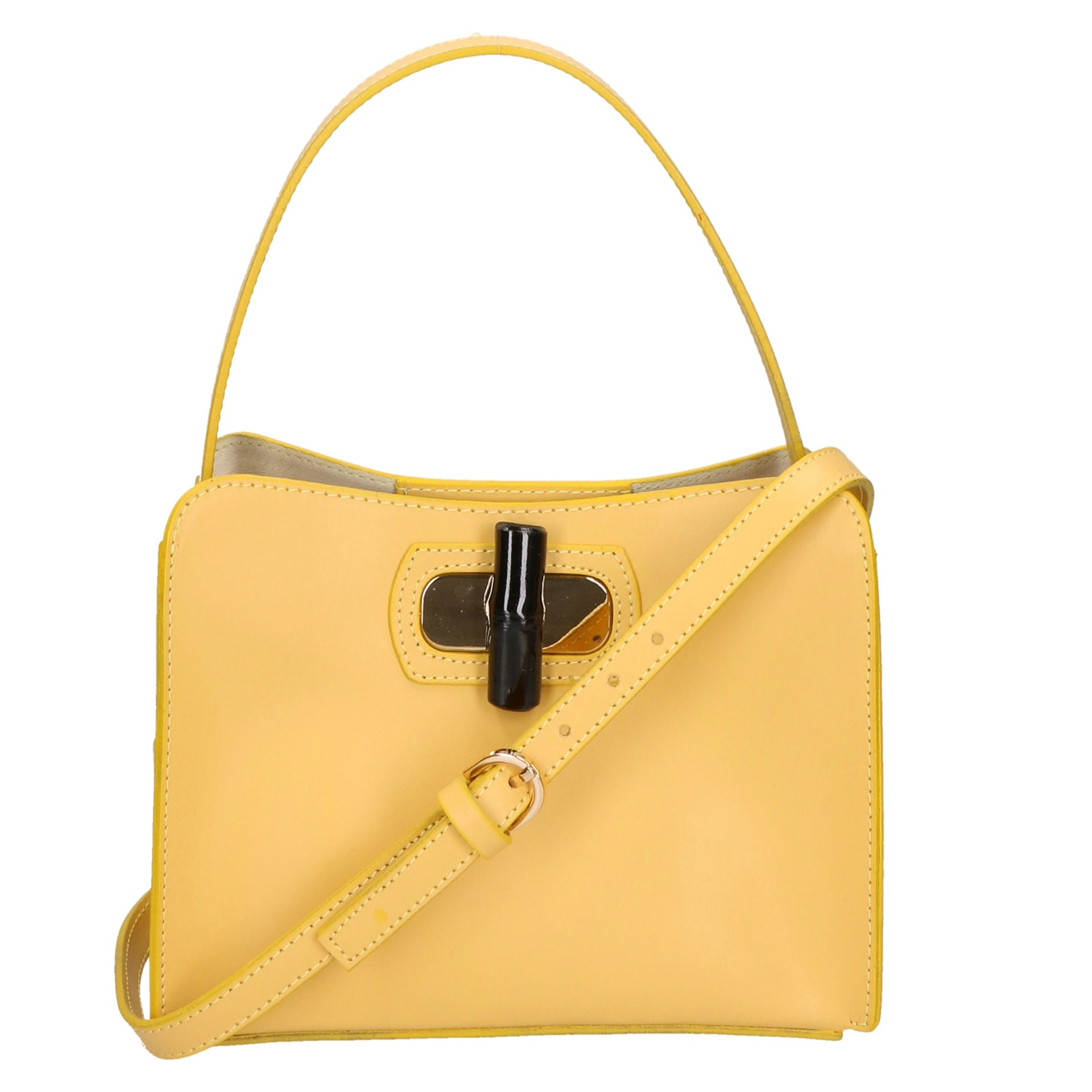 Borsa a mano da donna - Modello Katia - 100% pelle - 12.0 x 17.0 x 9.0 cm