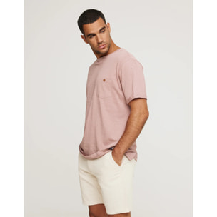 Camiseta Manga Corta Morado - Button