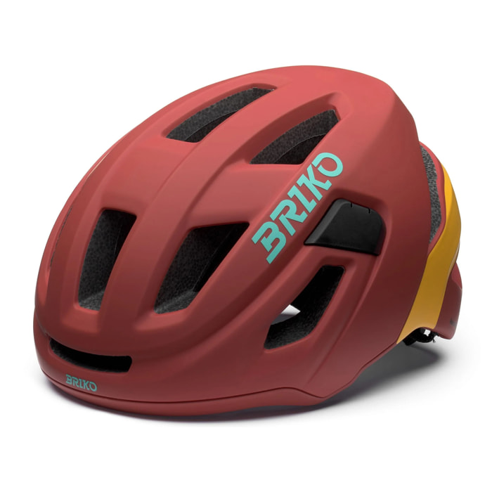 Caschi Briko Uomo Donna Marrone Aero Plus