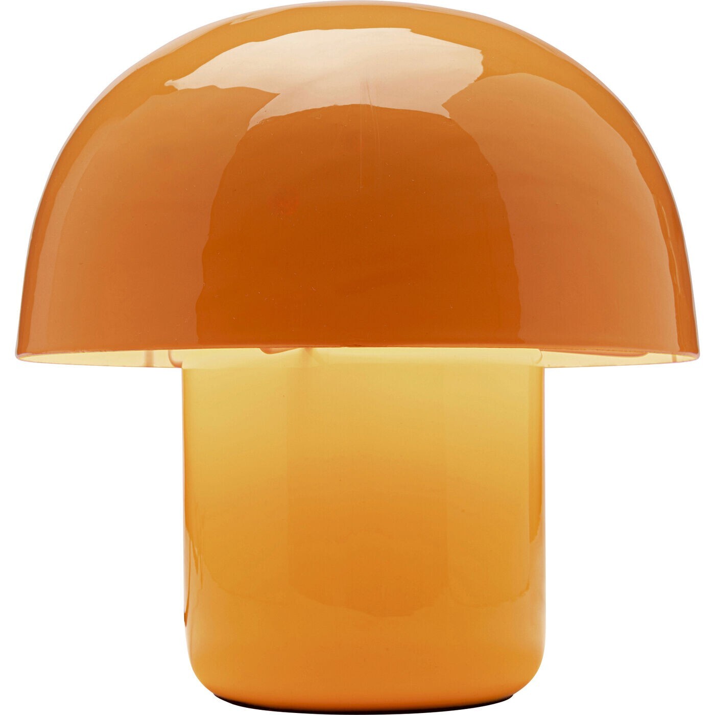 Lampe Mushroom Duo 20cm orange et jaune Kare Design