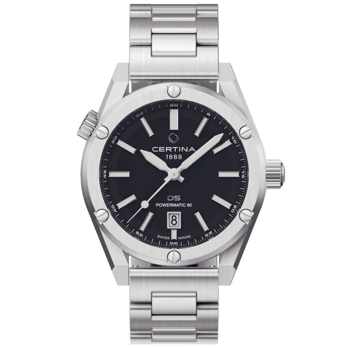 Reloj Certina C0414071905100 Hombre Analogico Automatico con Correa de Acero inoxidable