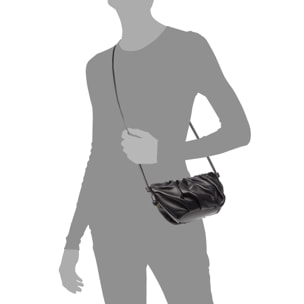 Agna Borsa a Tracolla Donna. Vera Pelle di Capra.