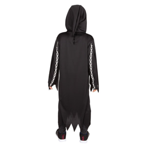 DISFRAZ FANTASMA ENCADENADO GLOW IN DARK INF