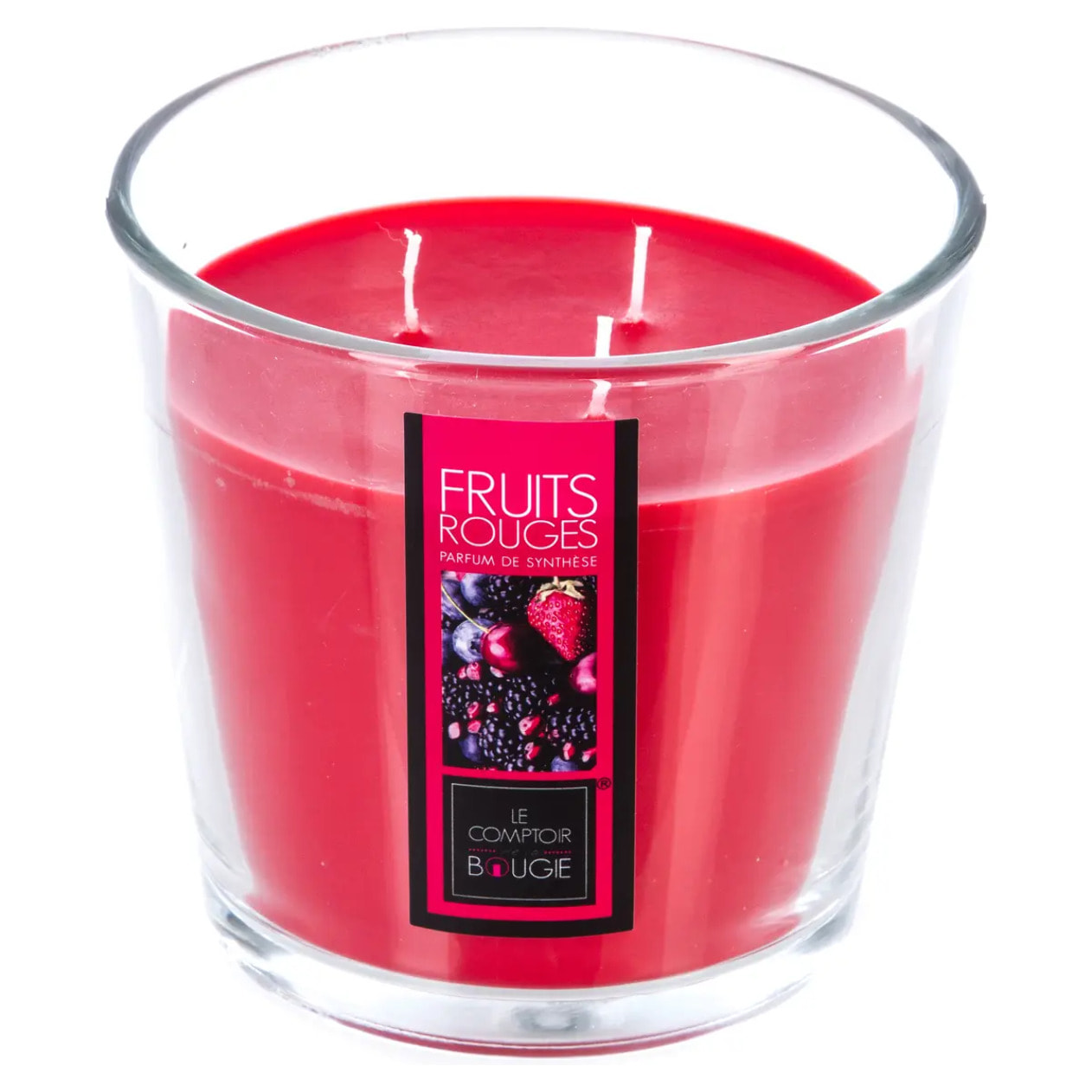 Bougie parfumée en verre 500G