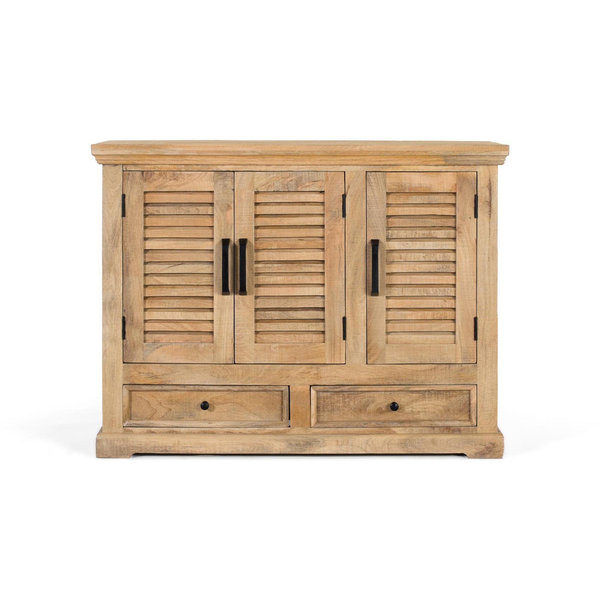Aparador de Madera de Mango Estilo Rústico Contemporáneo