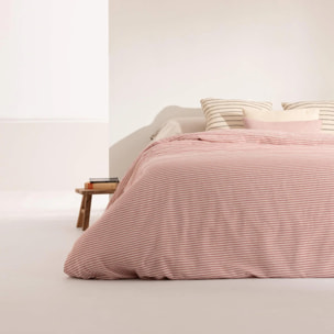 Housse de couette jacquard Jávea Moyen Bordeaux