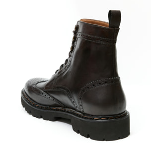 Stivaletto British Passport Testa di Moro