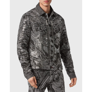 PHILIPP PLEIN Denim Jacket TATTOO