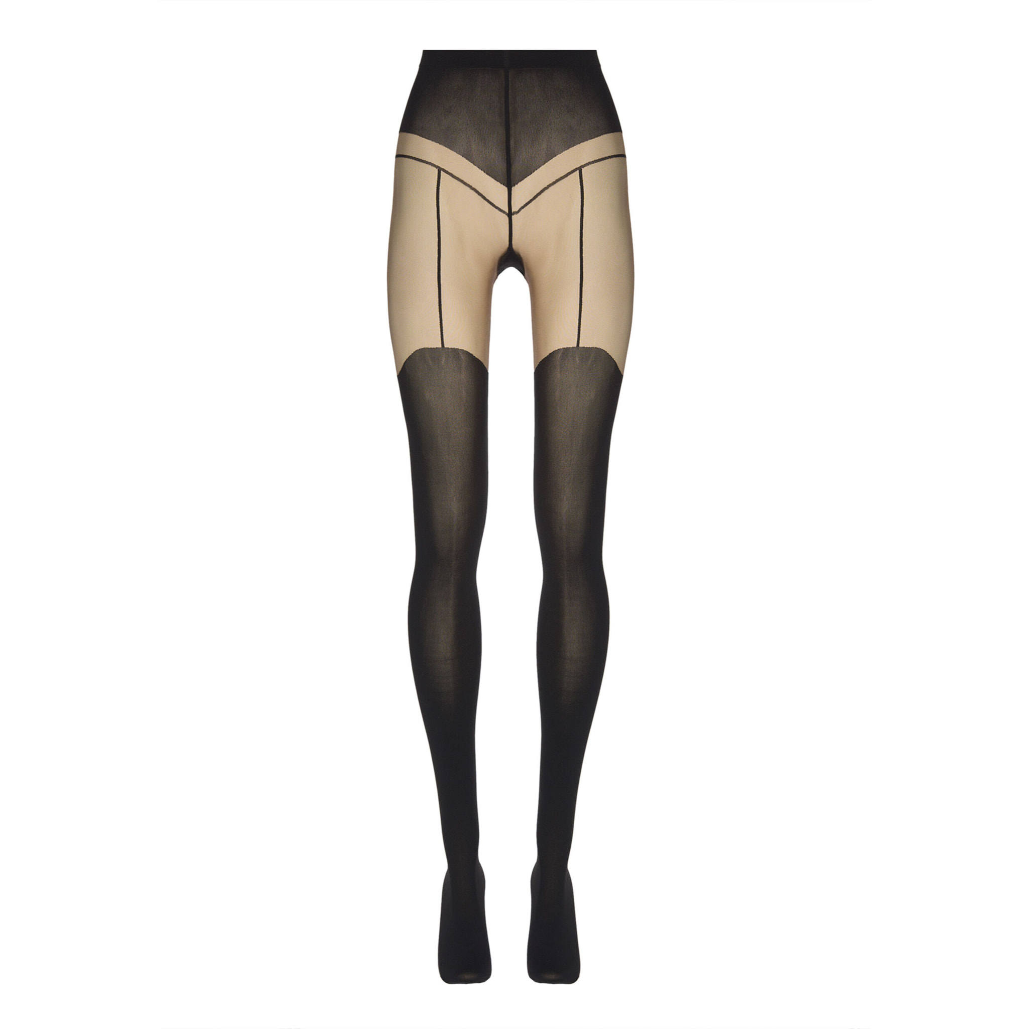 Collant Garter Belt Tights