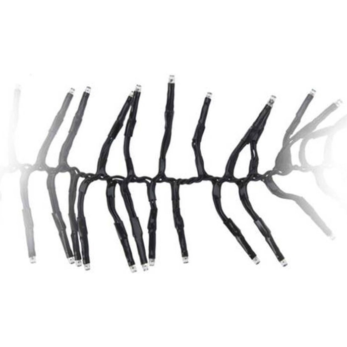 Guirnalda de luces led blanco cálido y extra cálido con controlador de 8 funciones y temporizador