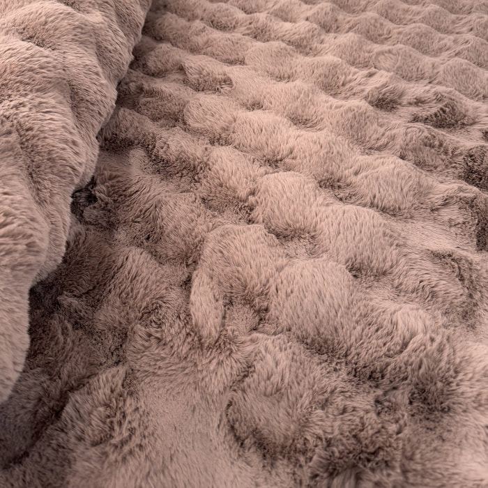 BUBBLE - Tapis doux rose