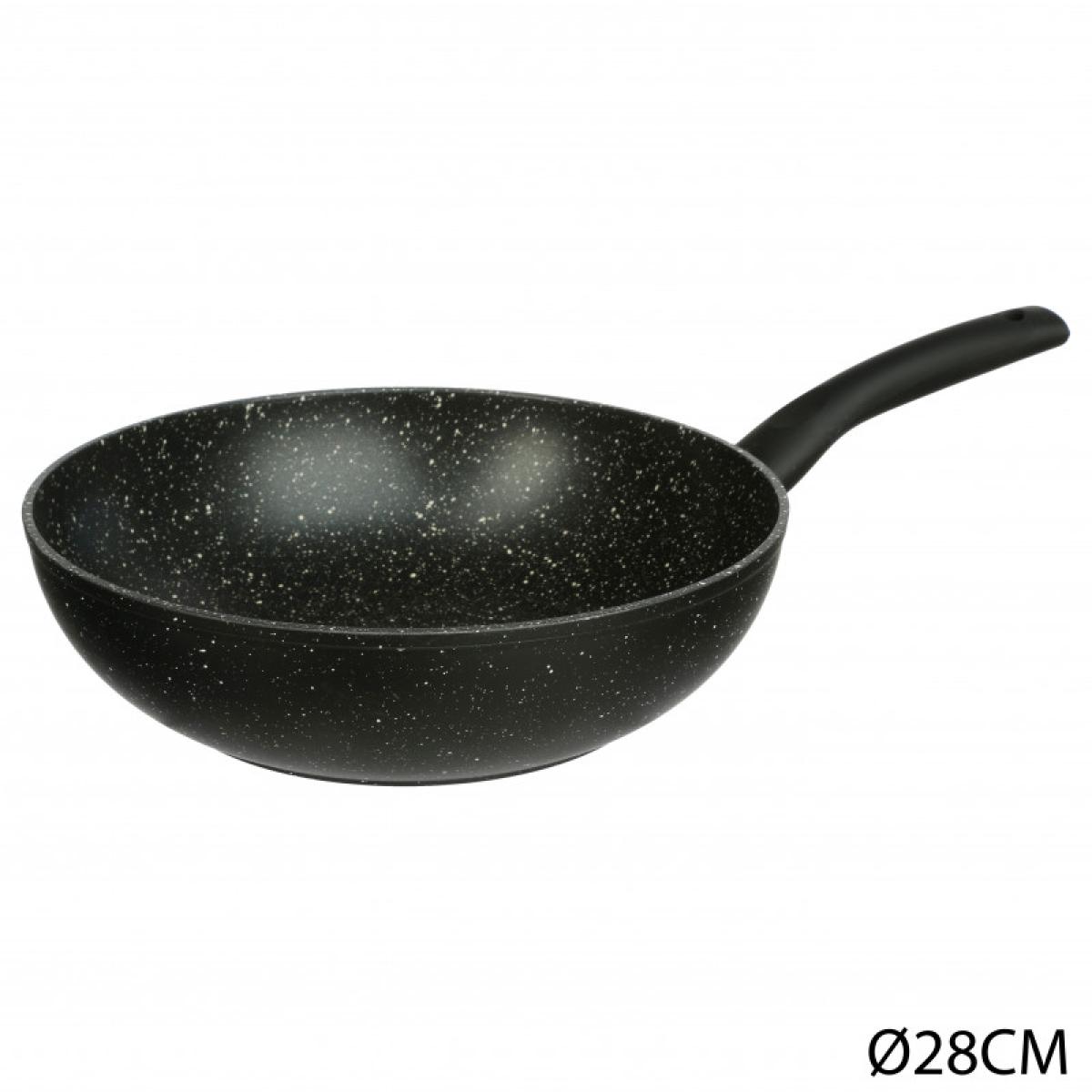 Wok Alu forgé ''Caractère'' 28 cm Secret de Gourmet