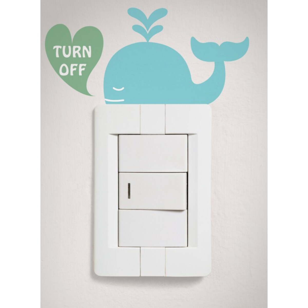 Stickers Muraux décoration adhésifs prises poissons et crabes