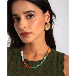 Collar multicolor de mujer