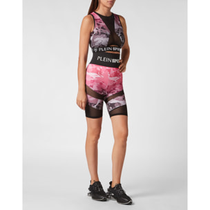 PLEIN SPORT Sport Leggings CAMOUFLAGE